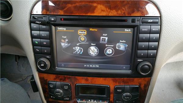 Mercedes Benz  S CLASS 1998-2005 W220 S320  ANDROİD CARPLAY ANDROİD DVD USB BLUETOOTH HD KAMERA HEDİYE