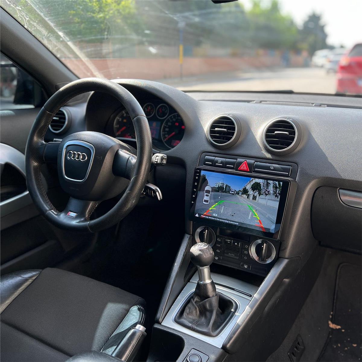 AUDI A3 9'' CARPLAY ANDROİD AUTO 4RAM MULTİMEDYA+KAMERA