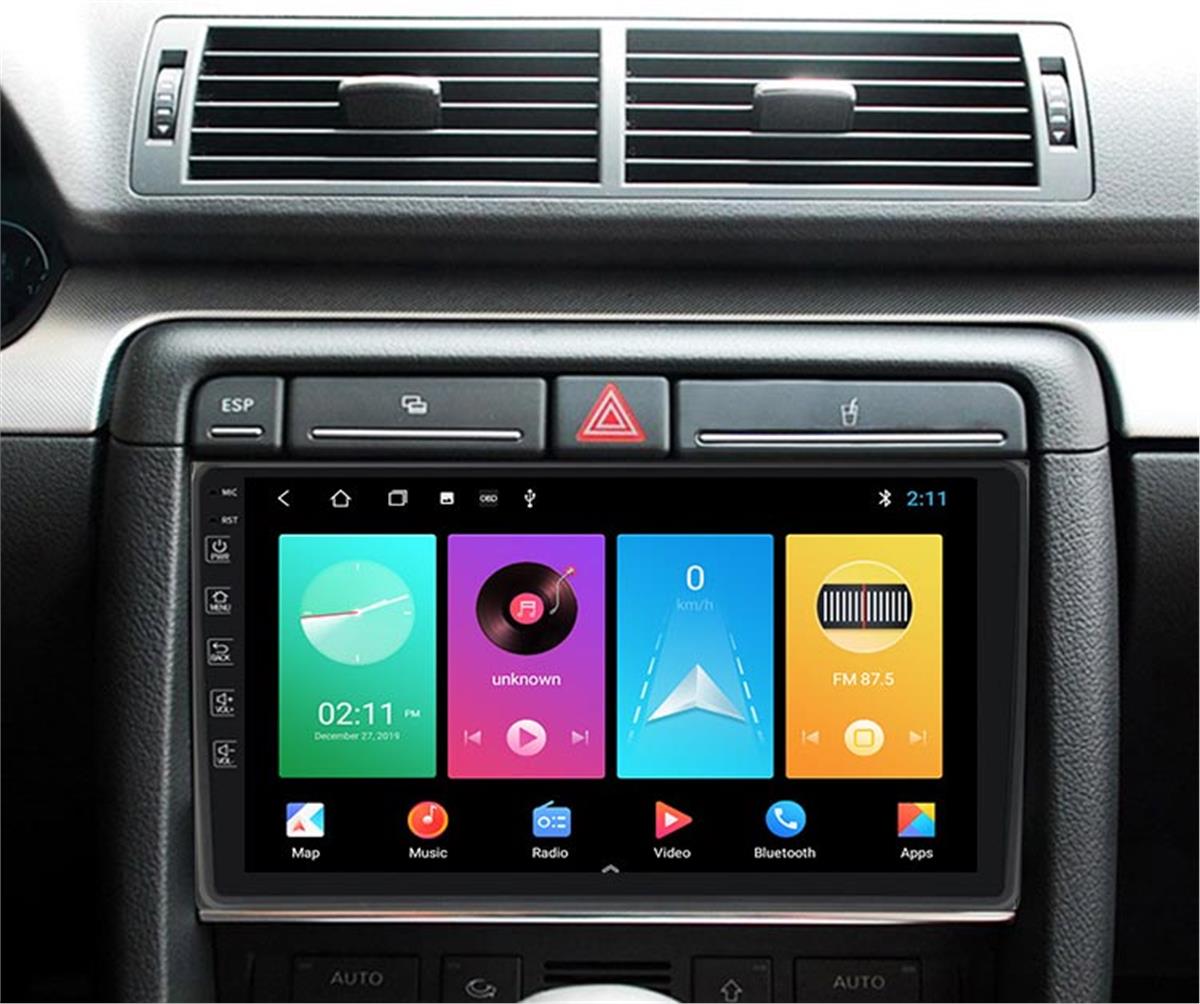 AUDI A4 2003-2009 9''CARPLAY ANDROİD AUTO 4RAM KAMERA HEDİYE