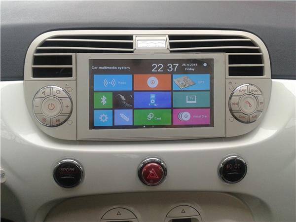 FİAT 500 ANDROİD DVD USB BLUETOOTH HD KAMERA