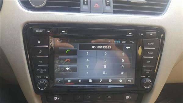 SKODA OCTAVIA 2014-2016 NAVİGASYON DVD USB BLUETOOTH HD KAMERA