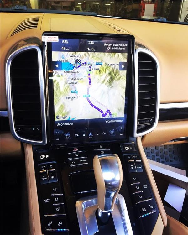 PORCHE CAYANNE-PANAMERA-MACAN ANDROİD CARPLAY ANDROİD DVD USB BLUETOOTH HD KAMERA HEDİYE