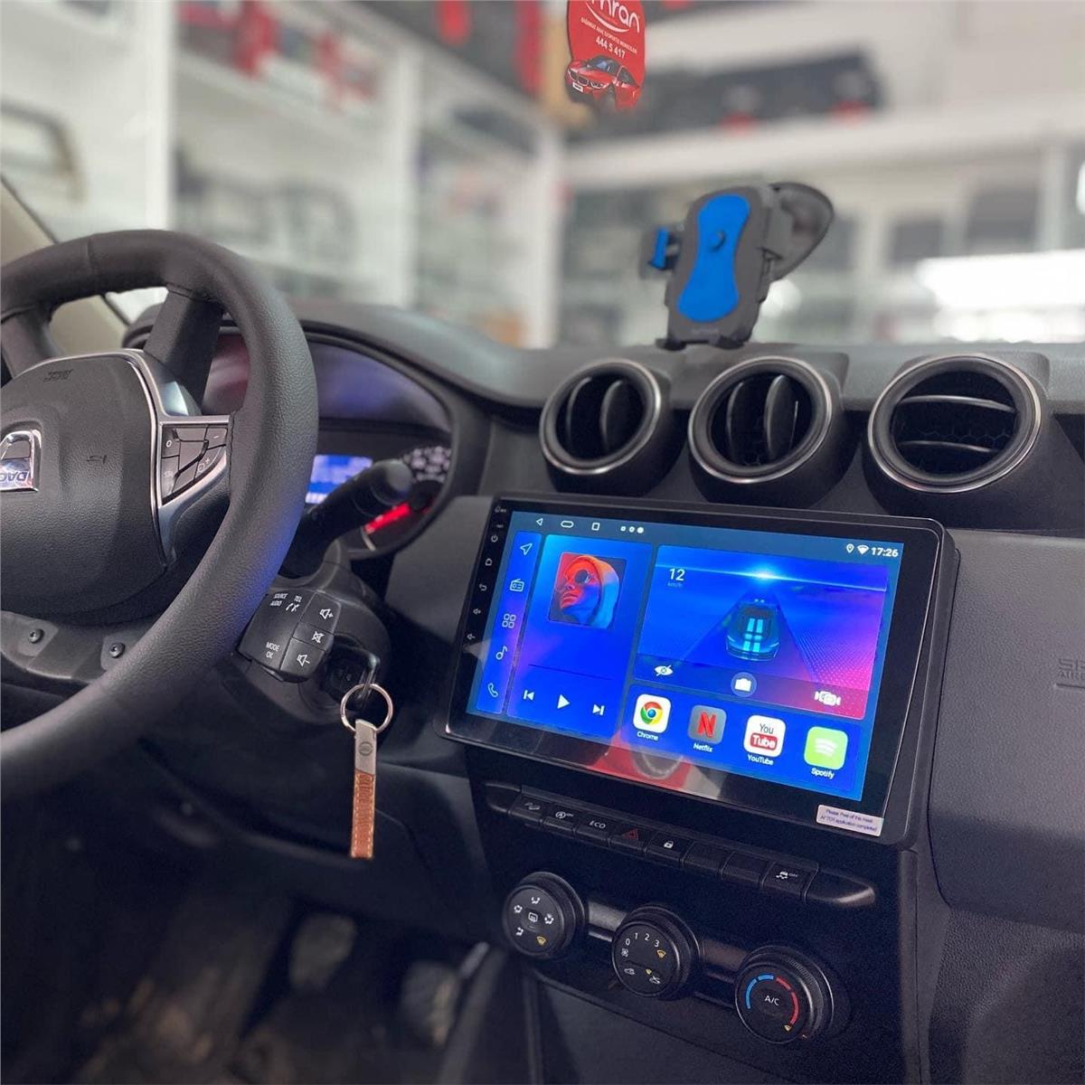 DACİA SANDERO 2020-2025 CARPLAY MULTİMEDYA NAVİGASYON ANDROİD AHD KAMERA