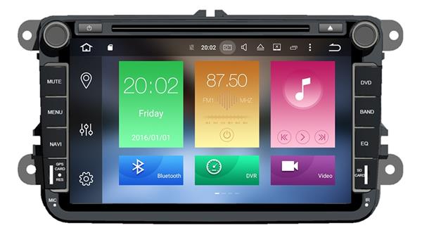 VOLKSWAGEN 8''ANDROİD DVD USB BLUETOOTH HD KAMERA