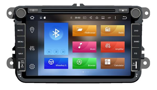 VOLKSWAGEN 8''ANDROİD DVD USB BLUETOOTH HD KAMERA