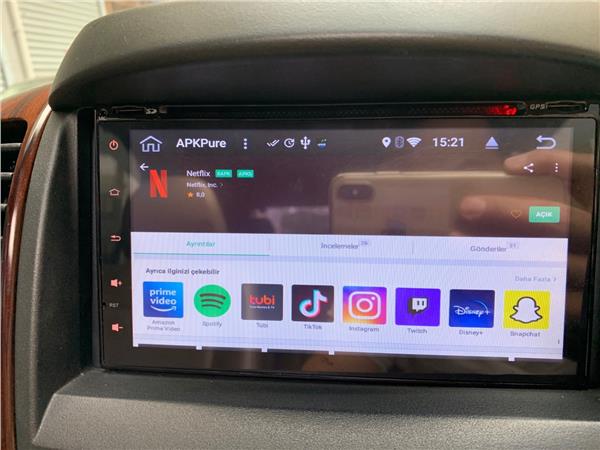 KİA SORENTO ESKİ KASA ANDROİD DVD USB BLUETOOTH HD KAMERA